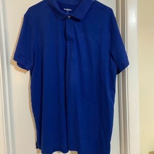 Men’s XL Blue Pollo